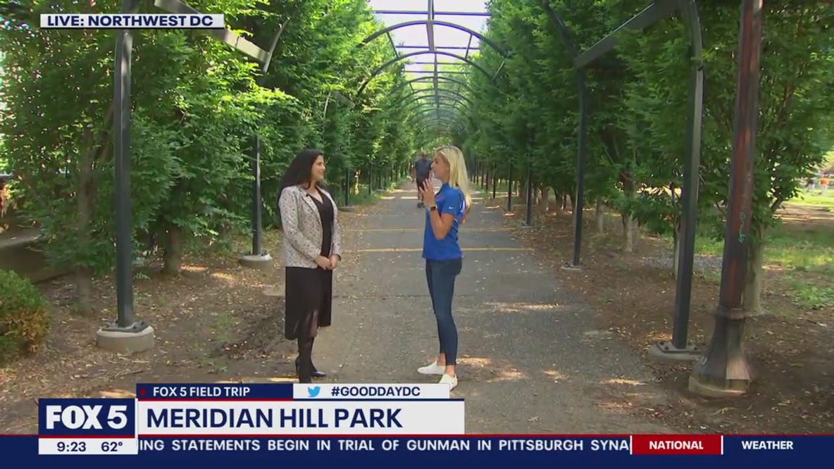 Amazing renovations at Meridian Hill Park